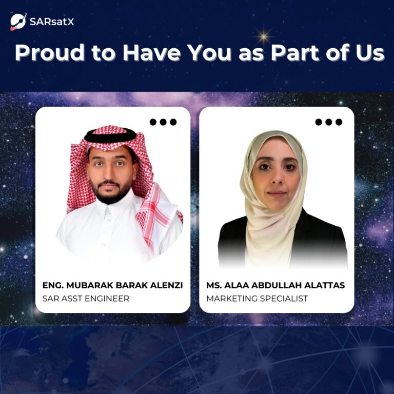 Exceptional Saudi Talent at SARsat X Working in the Space Sector