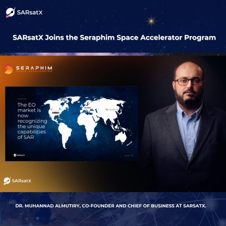 SARsatX Joins the Seraphim Space Accelerator Program