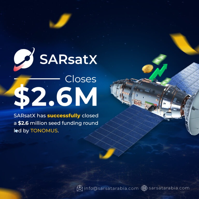 SARsatX Secures $2.6M Seed Round Led by TONOMUS